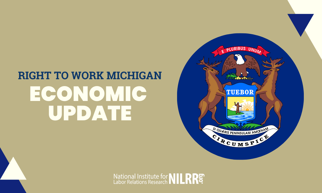 Right to Work Michigan Economic Update