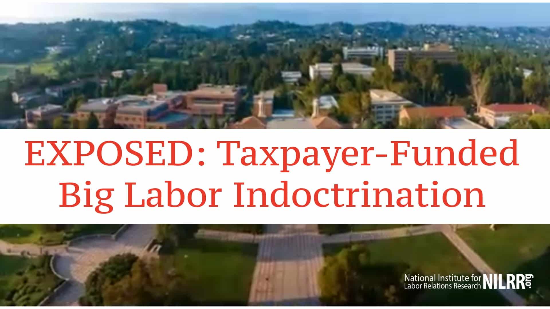 NRTW Sues UCLA Over Union Tactics