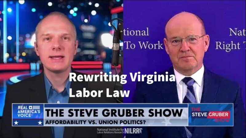 Virginia's New Governor Pushes to Unionize 500,000+ Public Employees – Mark Mix Sounds the Alarm!

