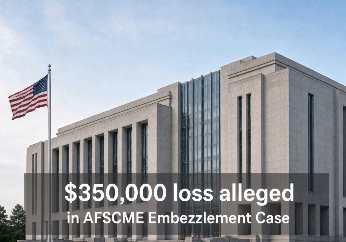 rmer AFSCME Local 1746 president and secretary-treasurer charged with embezzling about $350,000 in member funds. Secretary-treasurer pleads guilty.