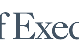 Chief-Executive-logo A black and white image of the word exe