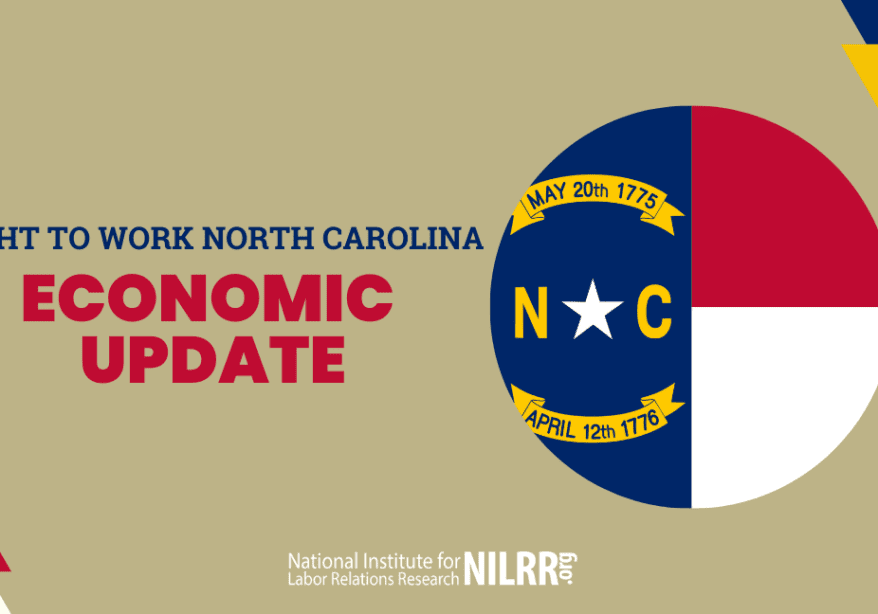 Right to Work North Carolina Economic Update