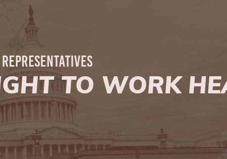 House Right To Work Hearing